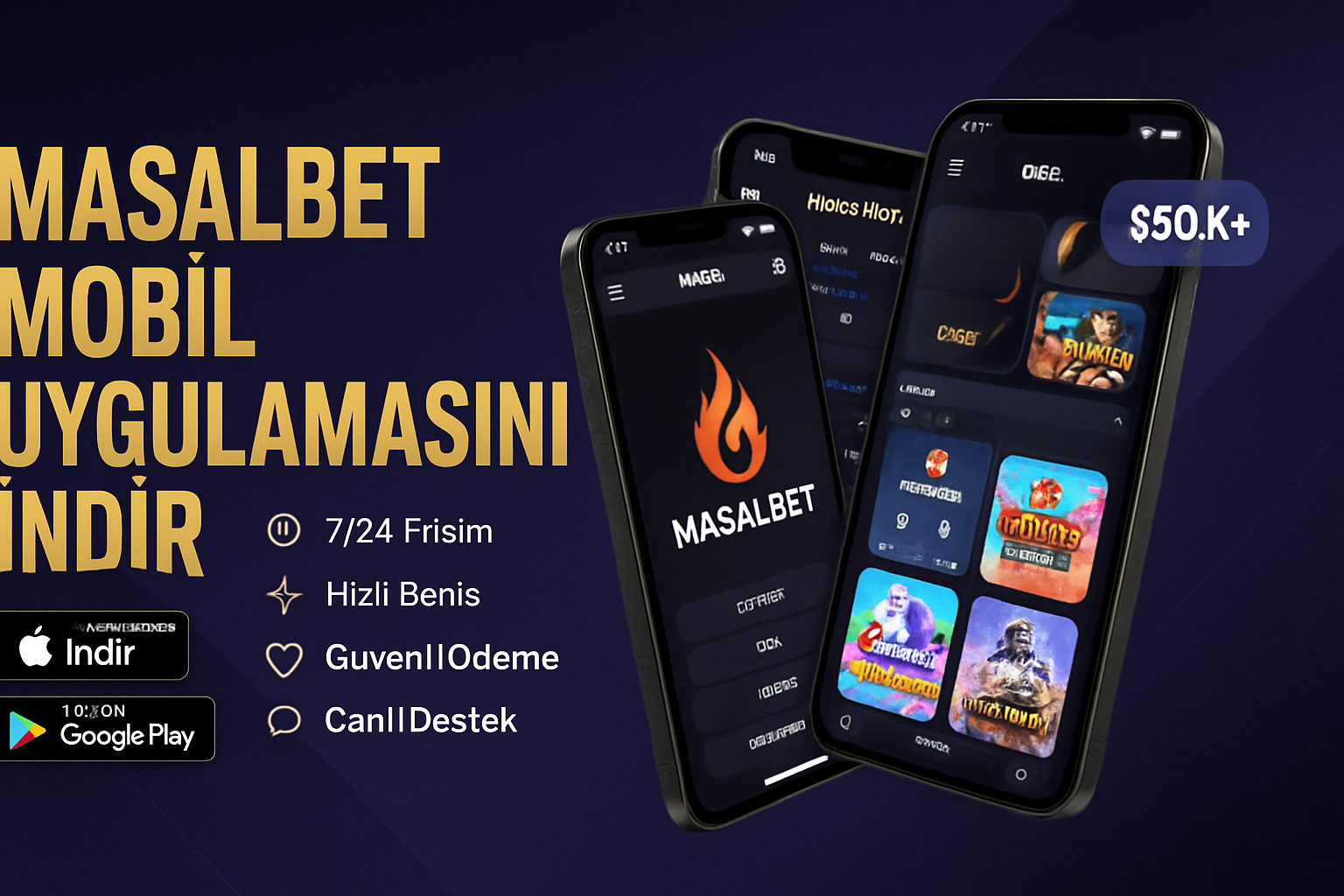 masalbet mobil uygulama